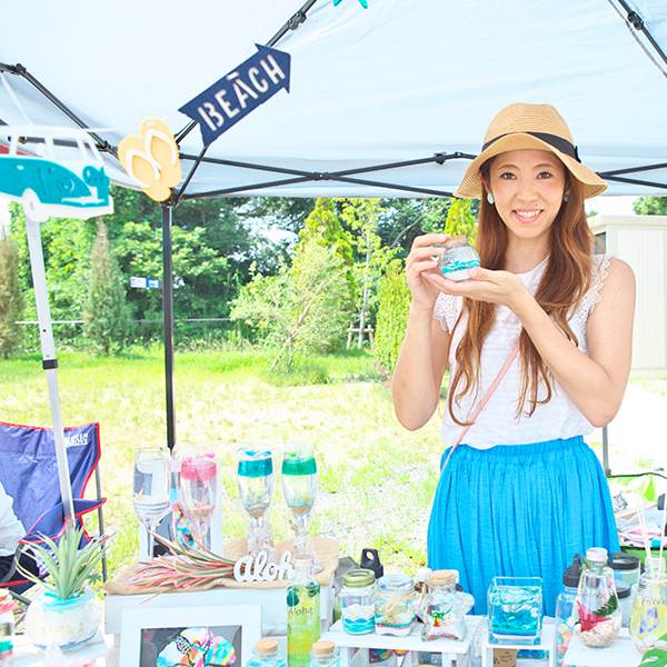 サンドアート講師「Kiyomi」さん