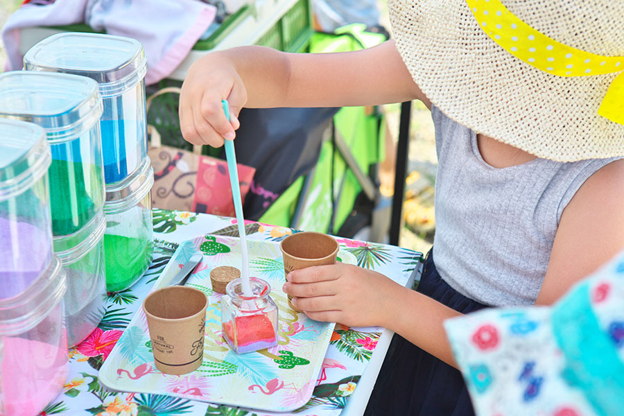サンドアートワークショップ